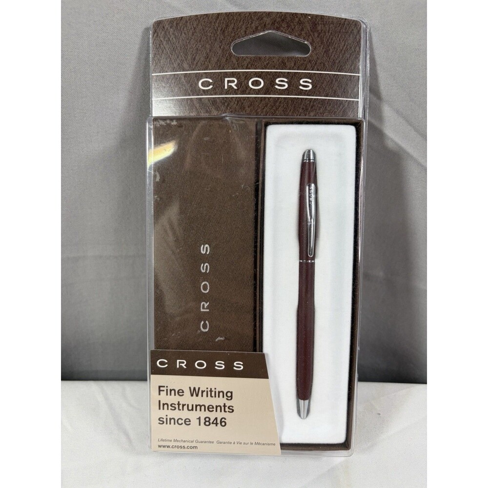 UNOPENED CROSS CLASSIC SINGLE BANDED Bronze W/CHROME TRIM BALLPOINT PEN, 2007